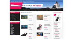 Desktop Screenshot of paramotoraviation.com