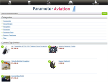 Tablet Screenshot of paramotoraviation.com